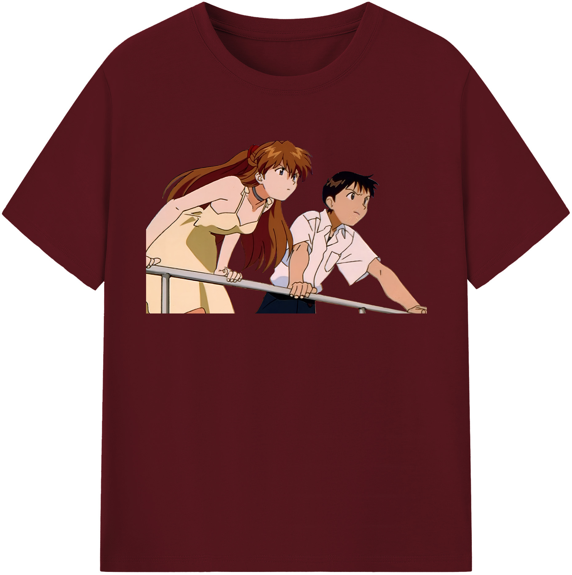 （画像用） EVA 新世紀エヴァンゲリオン 綿100％半袖Tシャツ（フロントプリント）